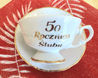 nr.22/19 Filiżanki 50 Rocznica Ślubu
