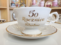nr.22/19 Filiżanki 50 Rocznica Ślubu
